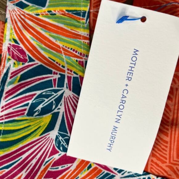 Mother x Carolyn Murphy Recycled Hawaiian Board Shorts High Waist size M NEW Tag - Picture 6 of 8